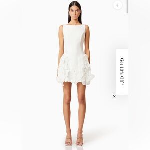 Elliatt White Floral Mini Dress